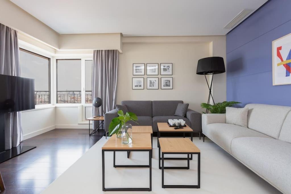 Impresionante Apartamento En Edificio De Lujo Selton Plaza Espana Appartement Madrid Buitenkant foto